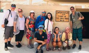 On The Go group at the tomb of King Tutankhamun - Egypt - On The Go Tours