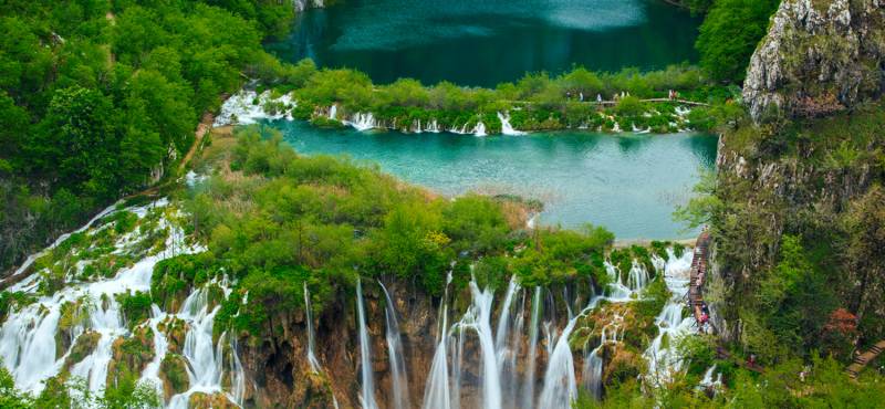 Waterfalls in Plitvice National Park | Croatia 