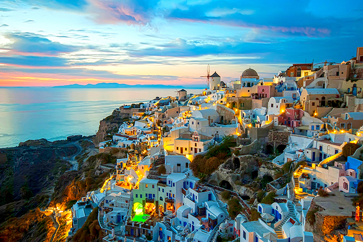 Santorini is one of the best Greek islands to visit 